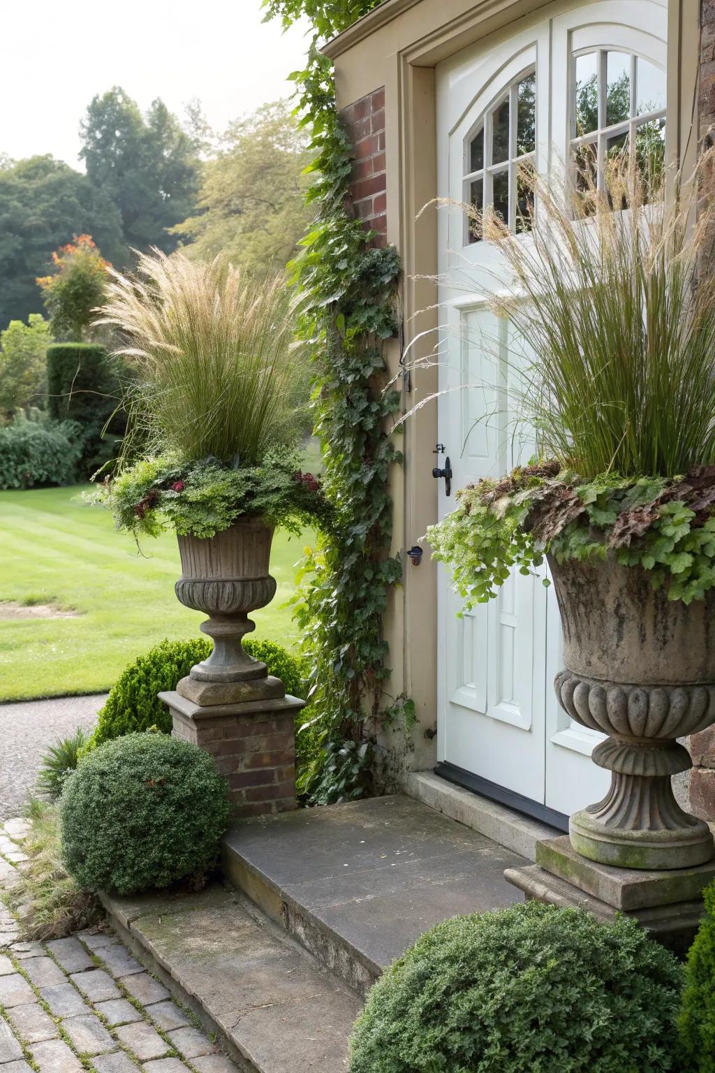 Play with varying heights for a captivating and visually appealing arrangement.