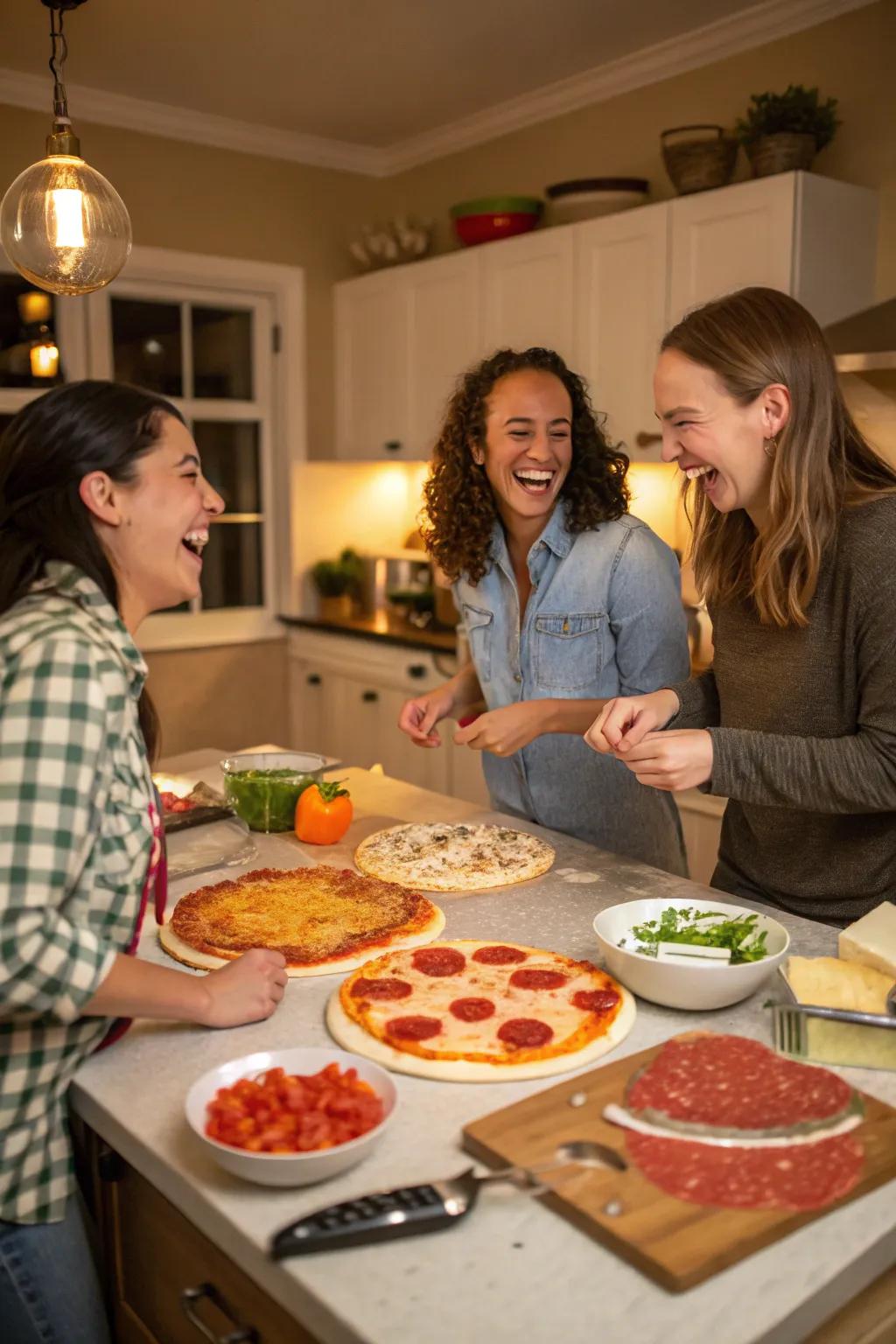 Design your own pizza masterpiece.