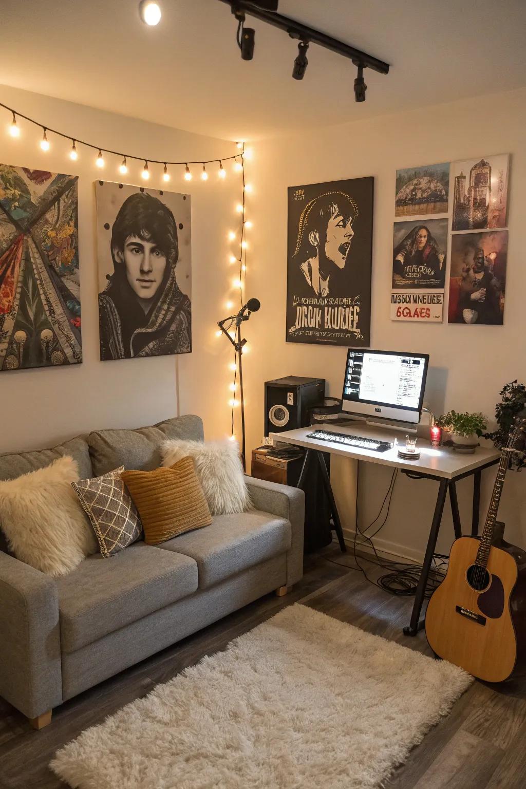 Let your decor spark your inventiveness.