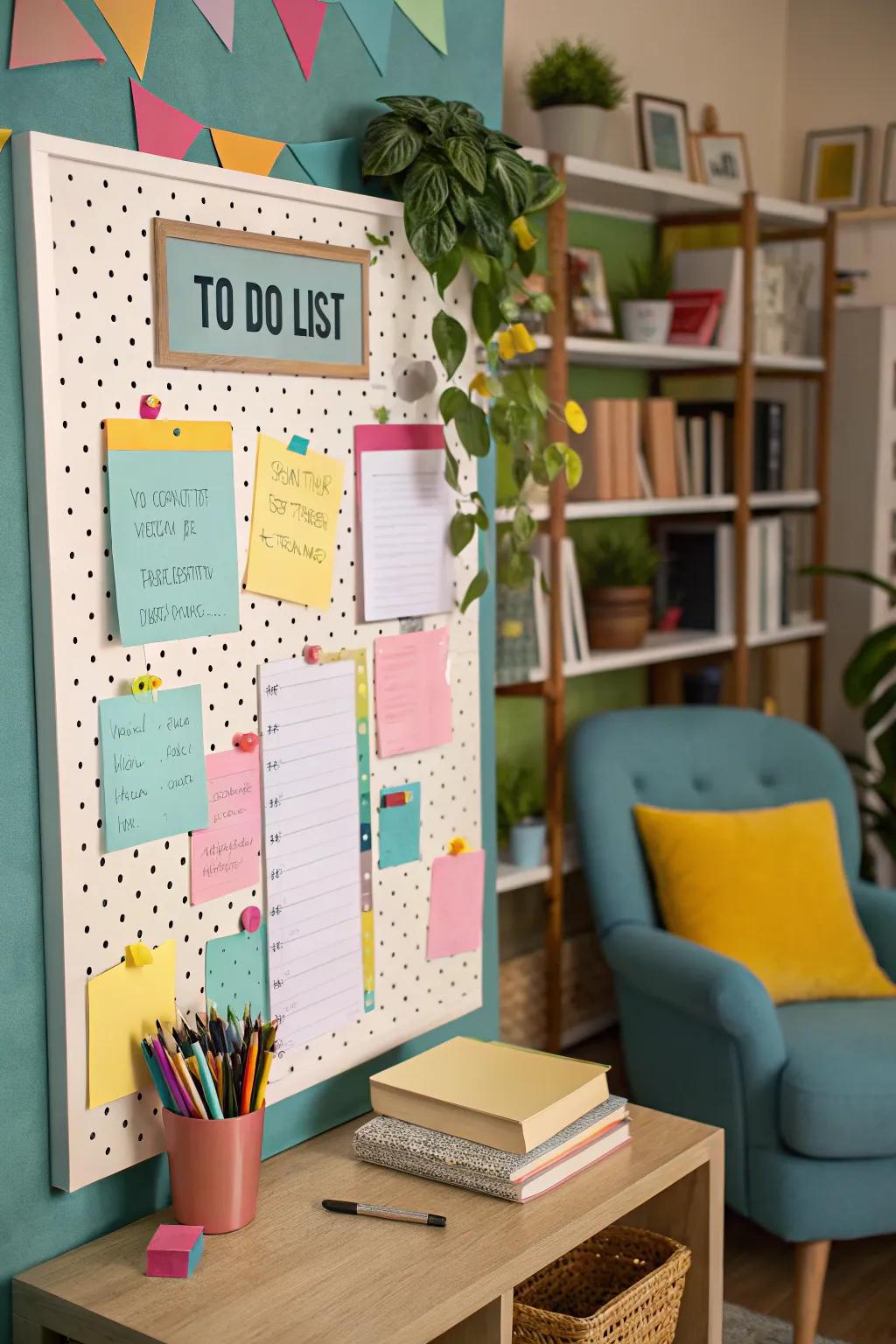 Structure your tasks using this productive checklist layout.