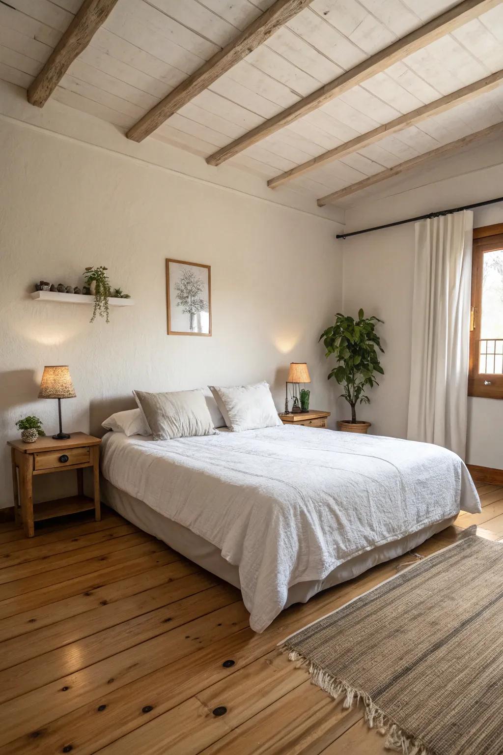Minimalism enhances tranquility and focus.