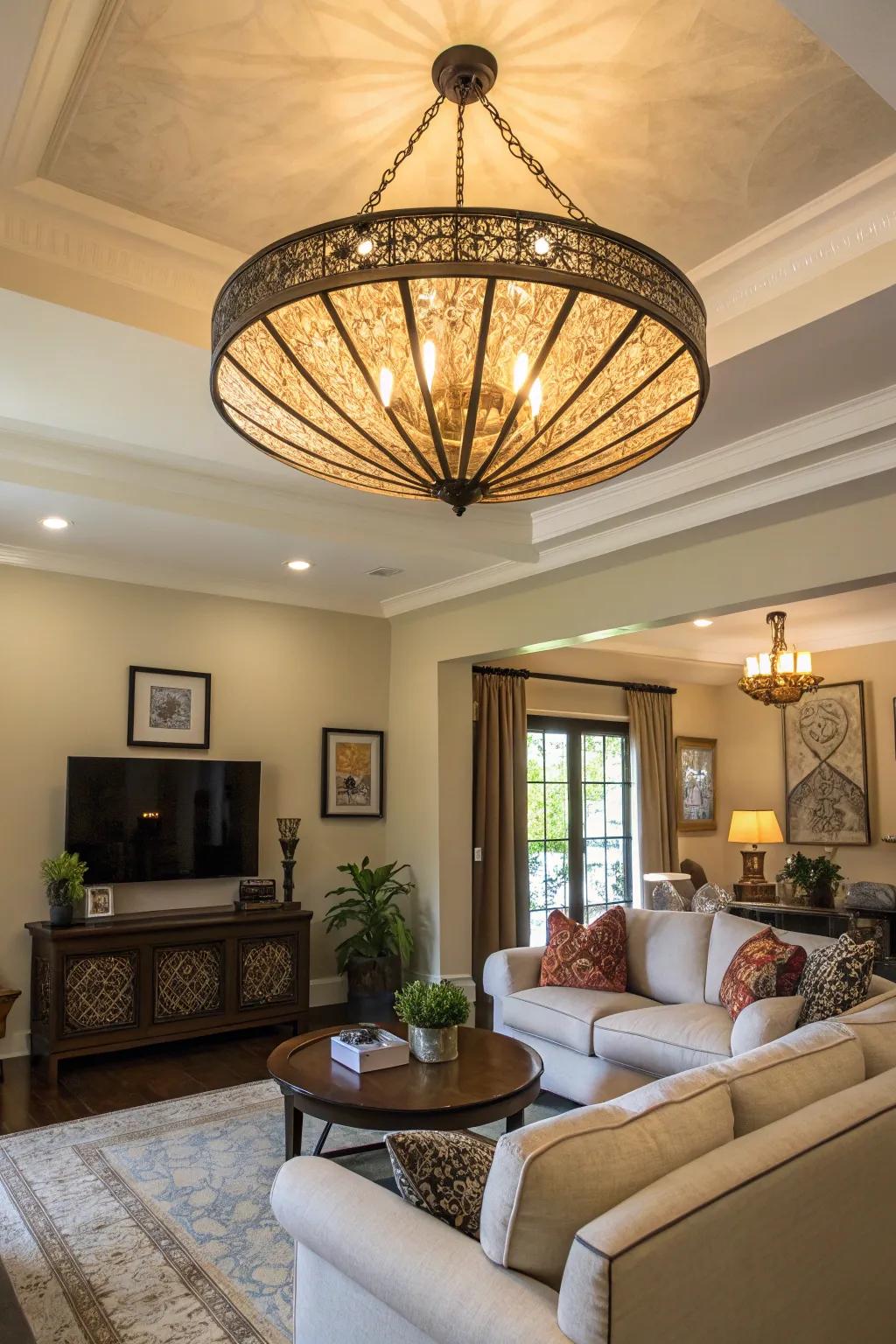 Decorative fixtures add a personal touch and can serve as art pieces.