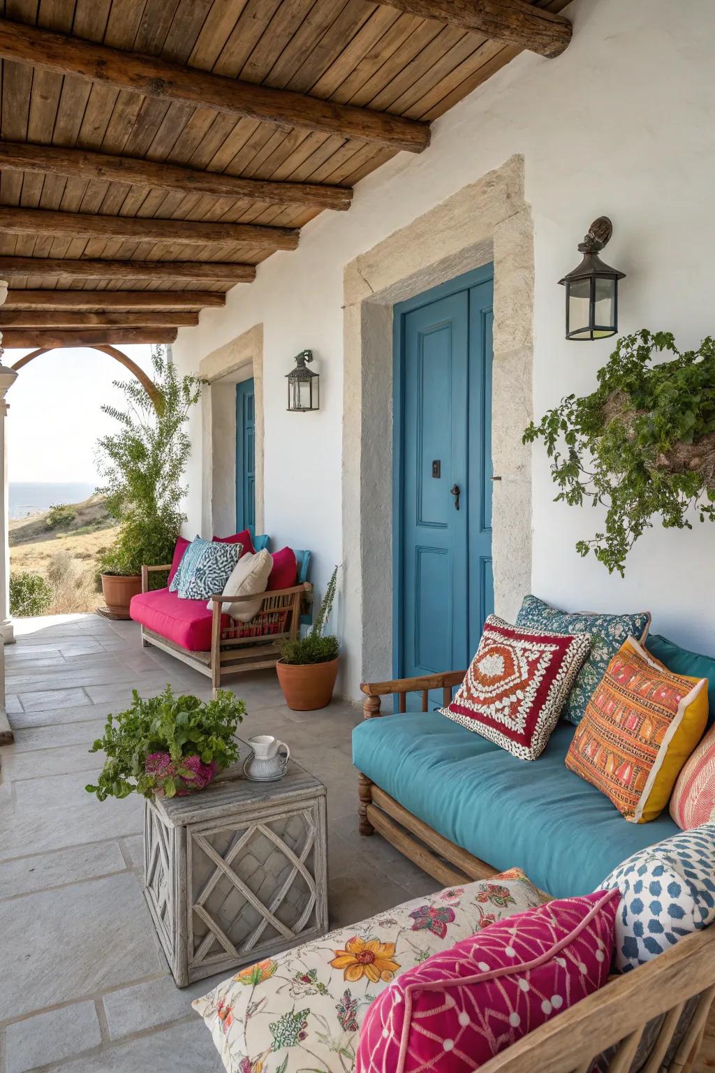 Inviting seating fostering leisure and interaction.