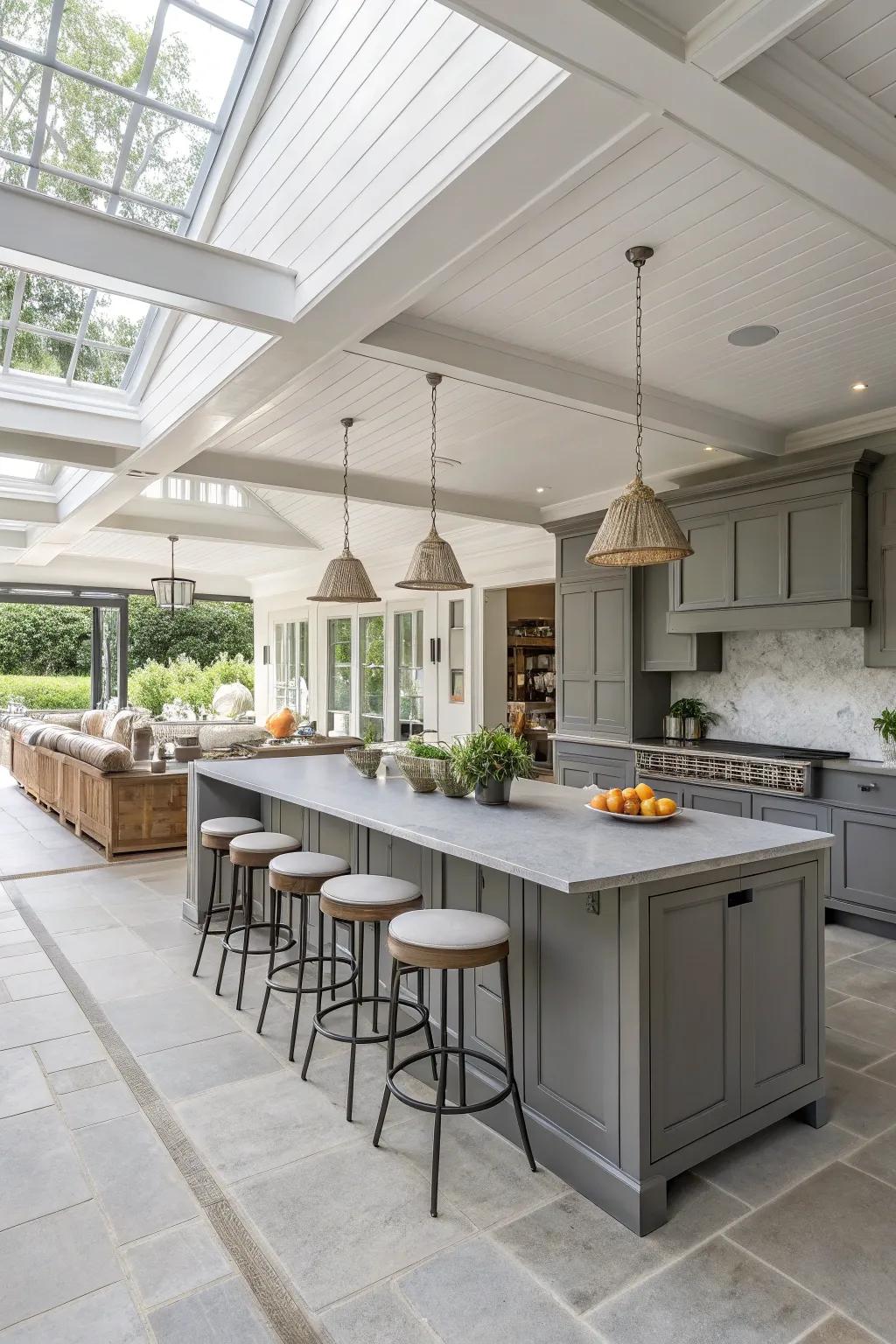 Open designs foster inviting social spaces.
