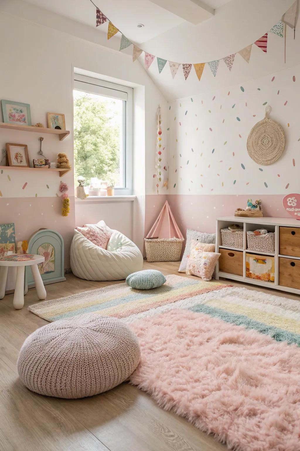 Texture diversity enhances sensory experiences.