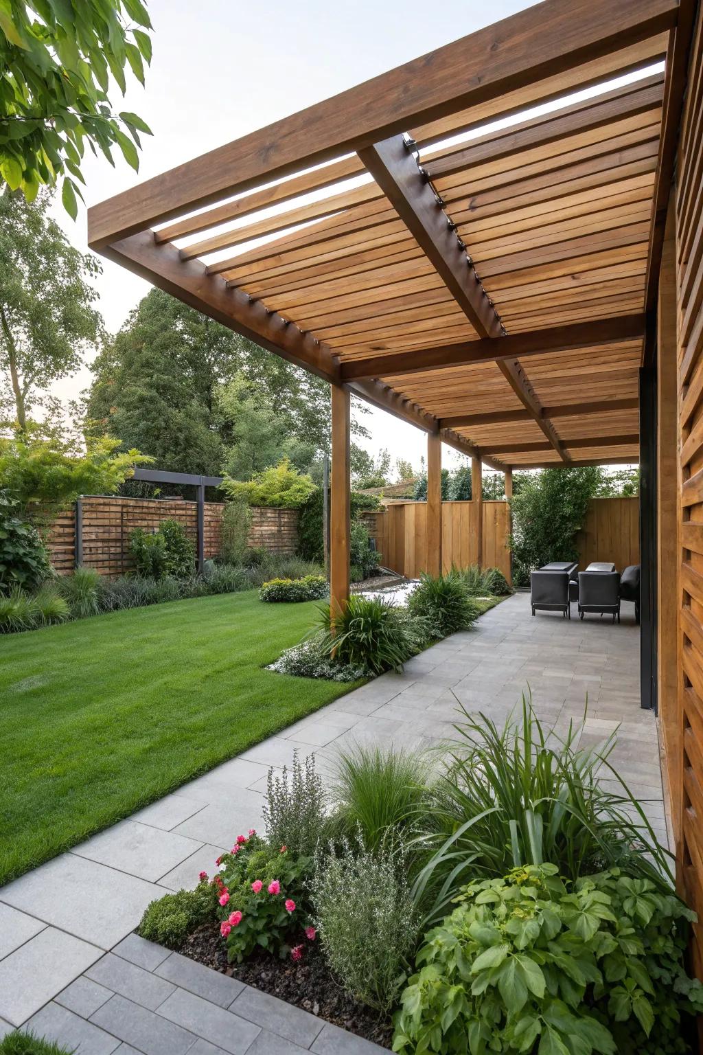 Solid rooftop pieces offer full coverage against the elements.