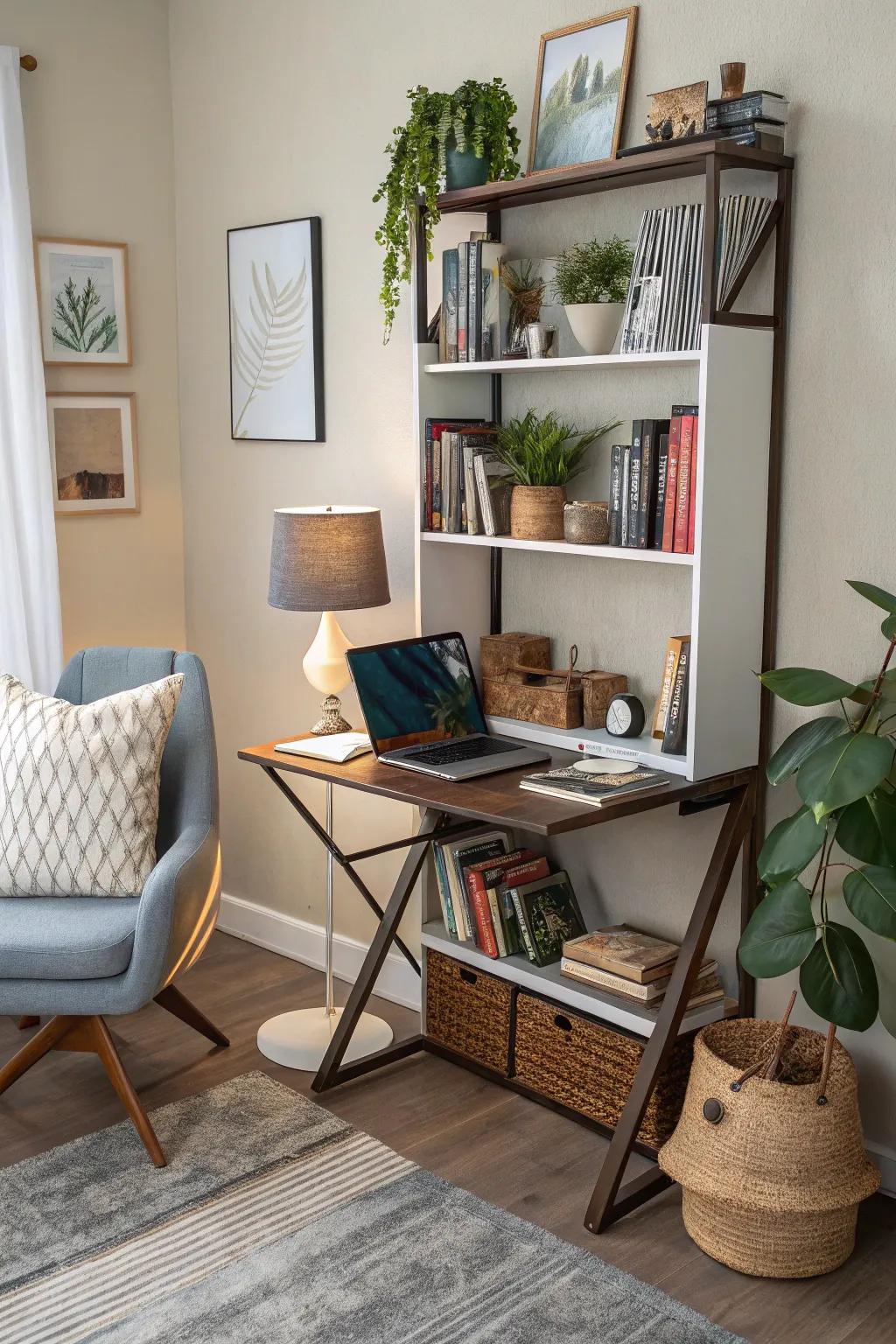 Furniture with multiple uses maximizes the usability of your area.