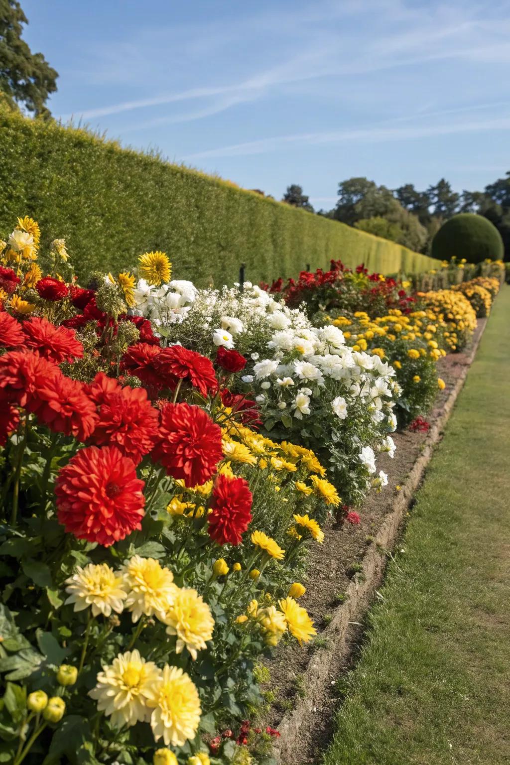 Vivid colors spark energy and cheer in spring gardens.