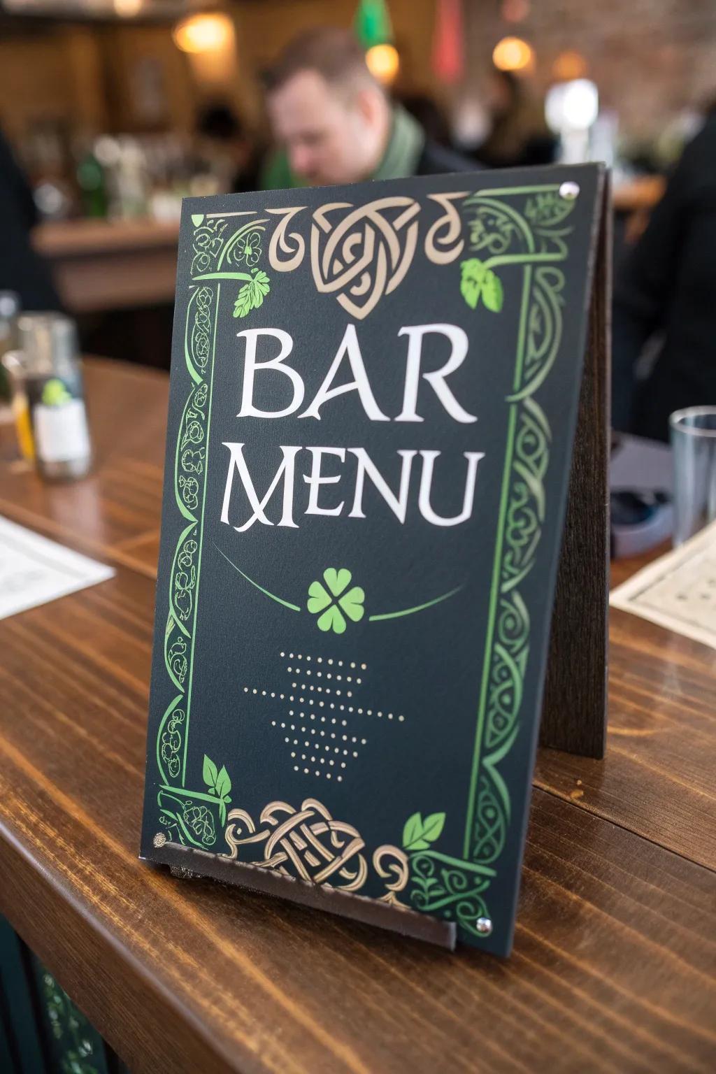 A themed menu adds an extra layer of excitement to your celebrations.