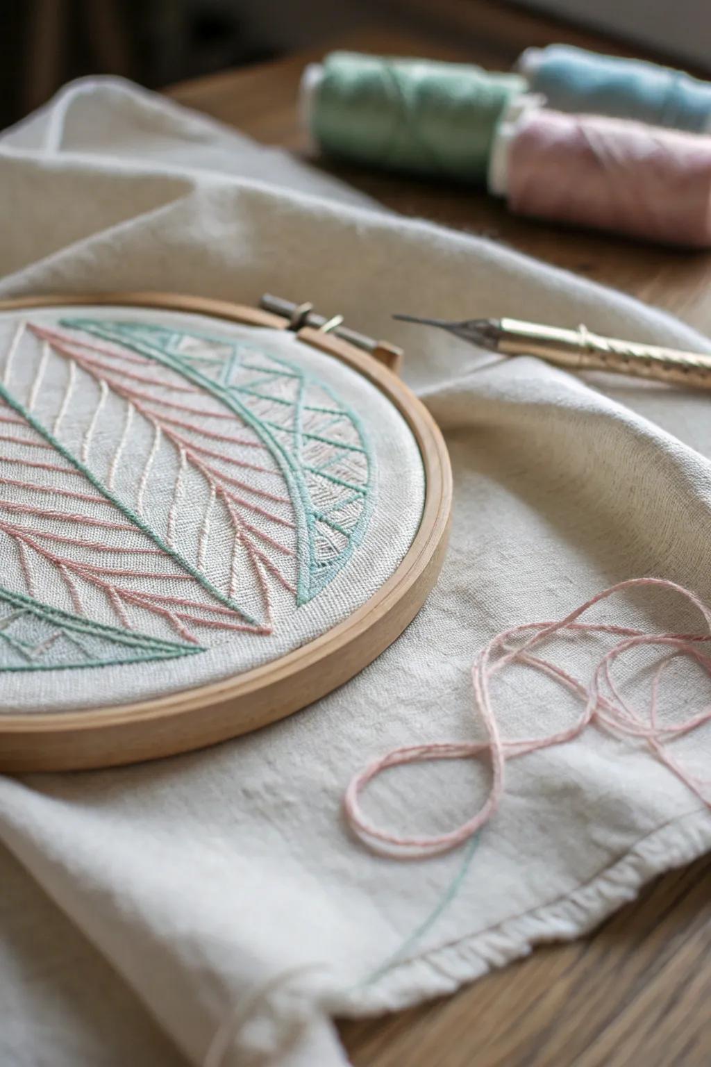 Embrace mindful slow stitching – where every stitch is a moment of tranquility and artistry.