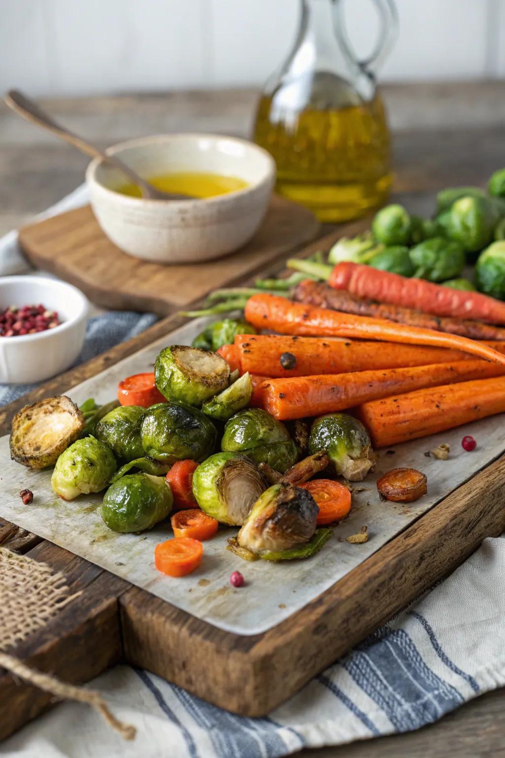 A harvest-inspired vegetable platter that honors the season’s gifts.