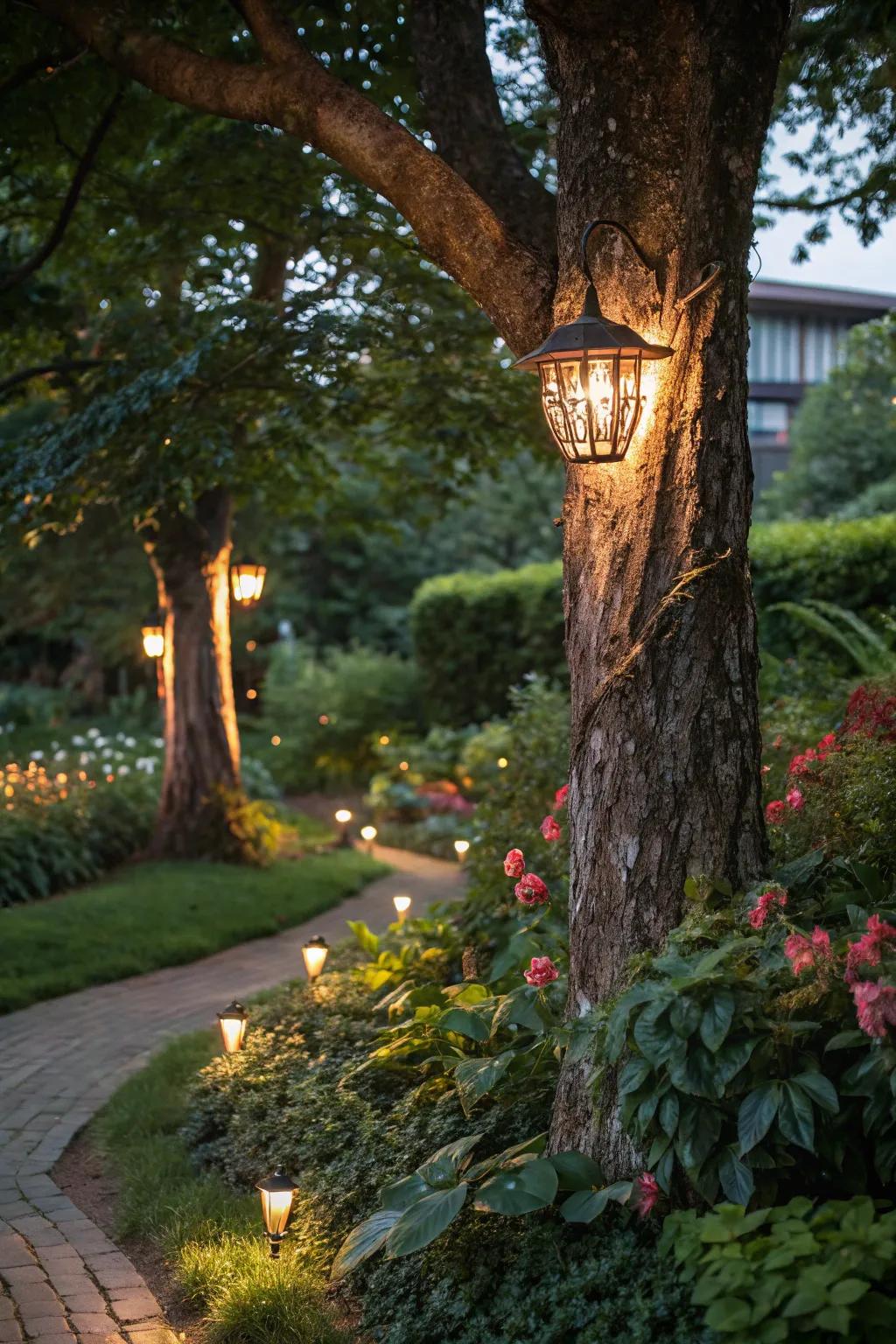 Sun-powered lights introduce an eco-aware radiance.