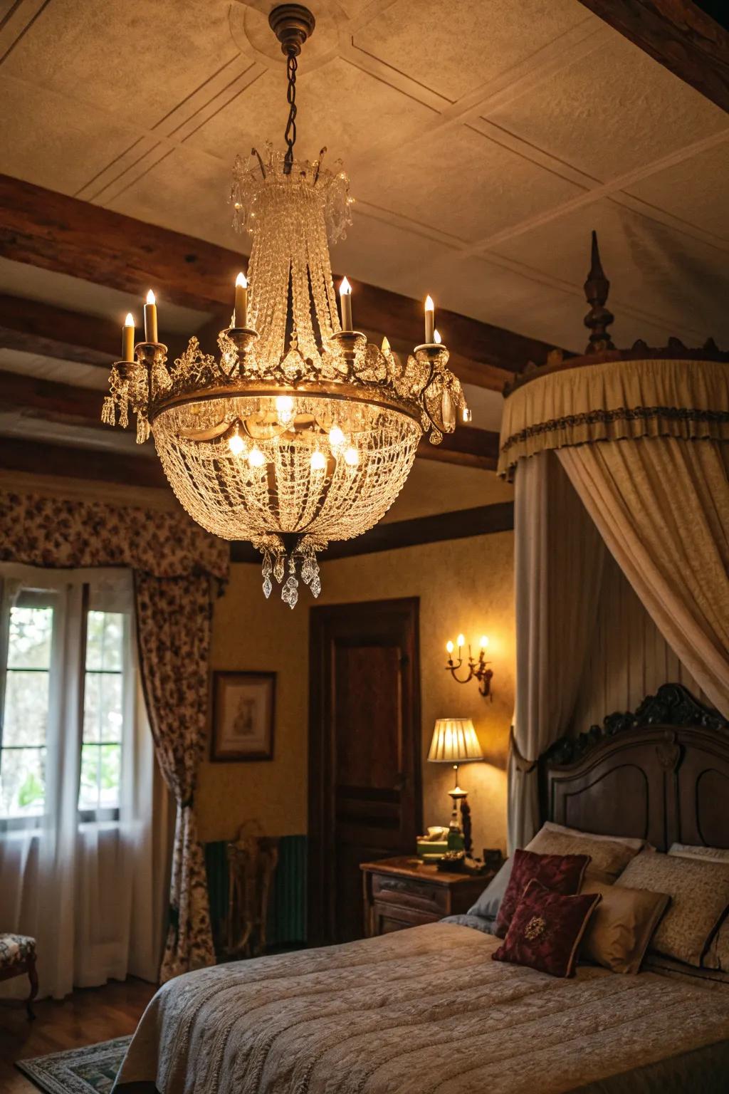 Retro illumination crafts the quintessential atmosphere.