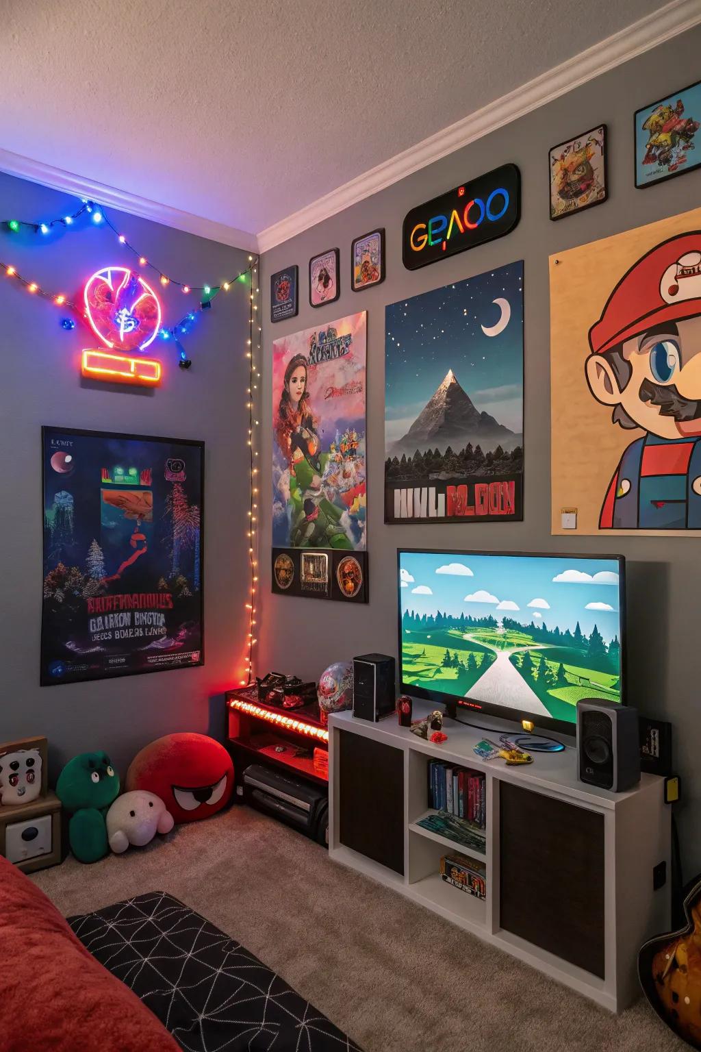 Individualize your VR domain through decorations that express a narrative.