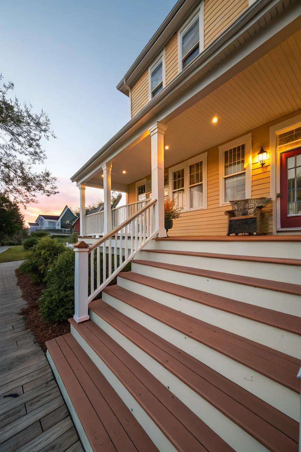 Harmonious color schemes yield a unified visual.