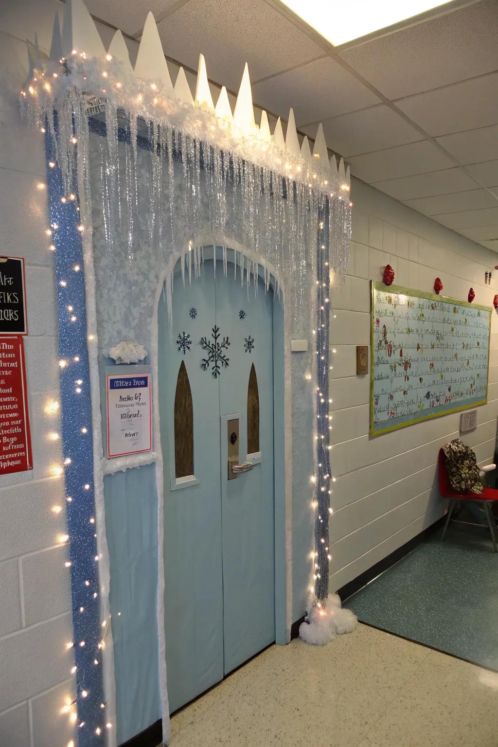 An enchanting ice palace to foster young minds.