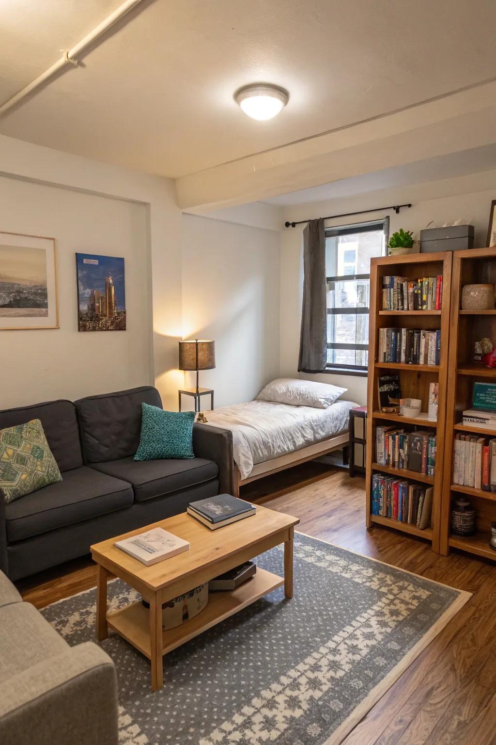 Marking out zones with furniture to make the most of your space and add clarity.