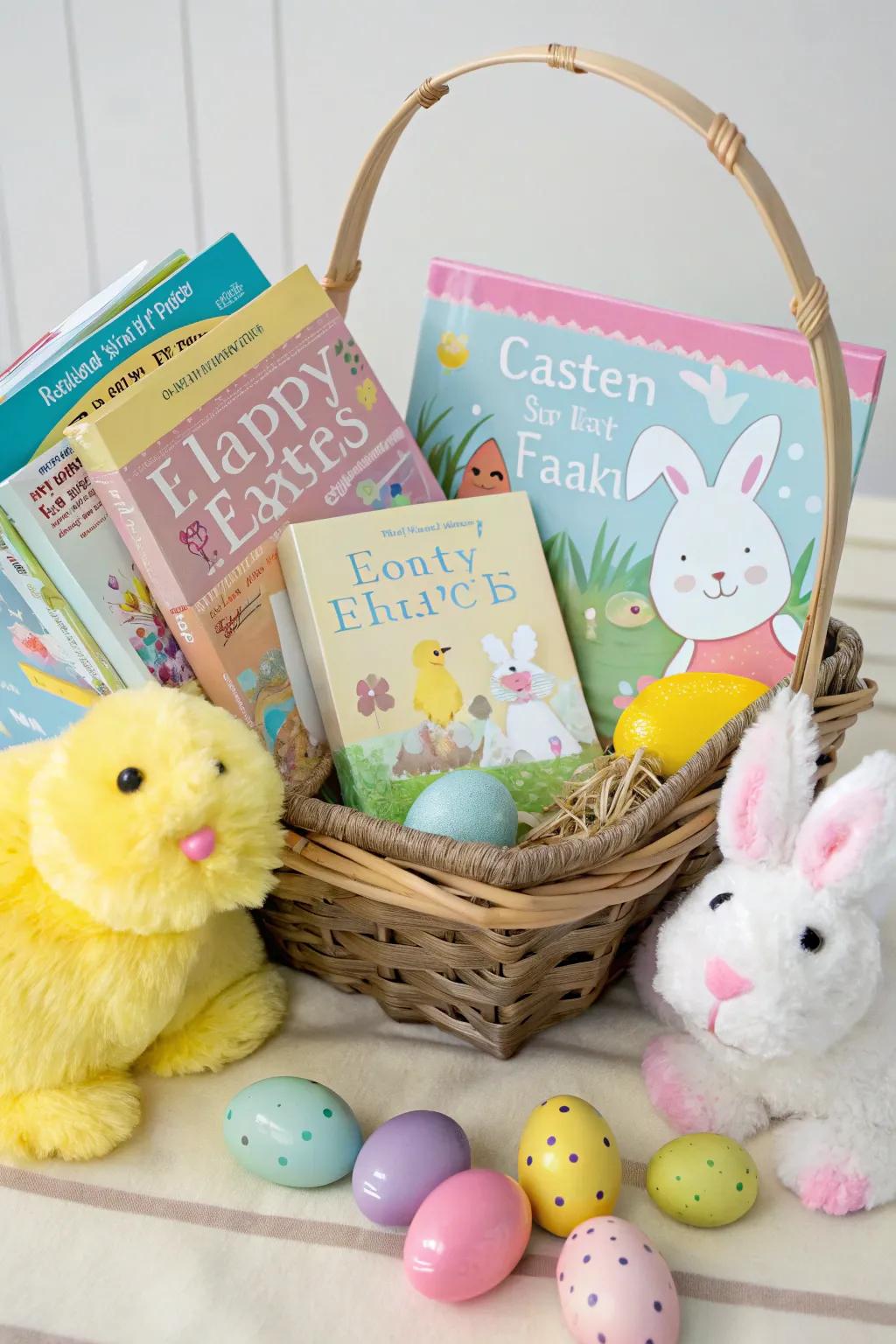 Plywood volumes that animate Easter tales for the little ones.