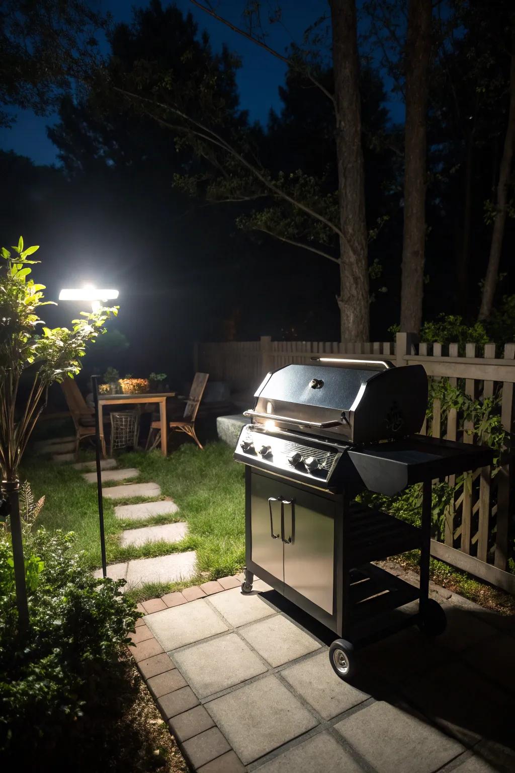 LED sparks offer radiant and efficient illumination for grills.