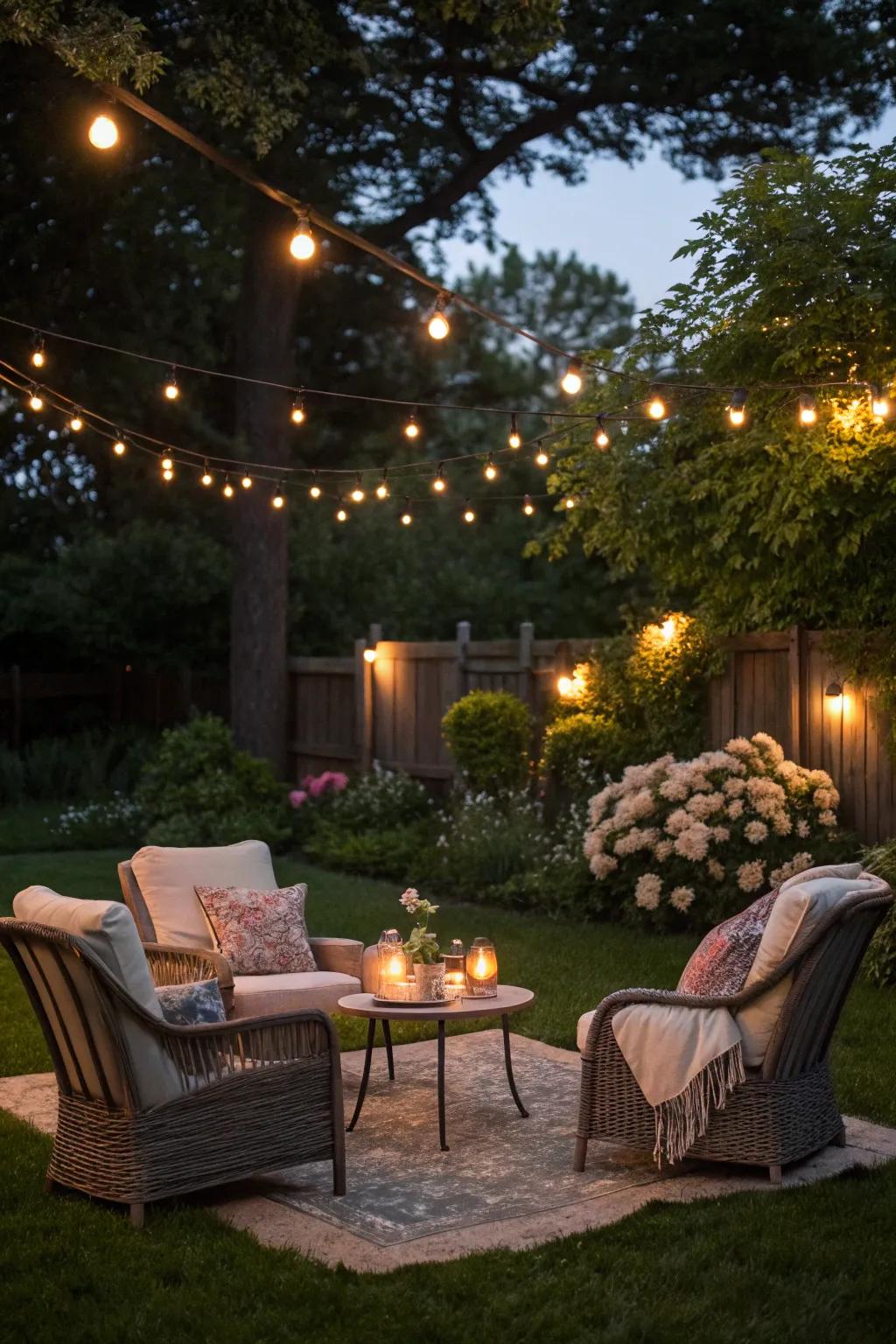 An outdoor arrangement delivers a tranquil and invigorating birthday adventure.