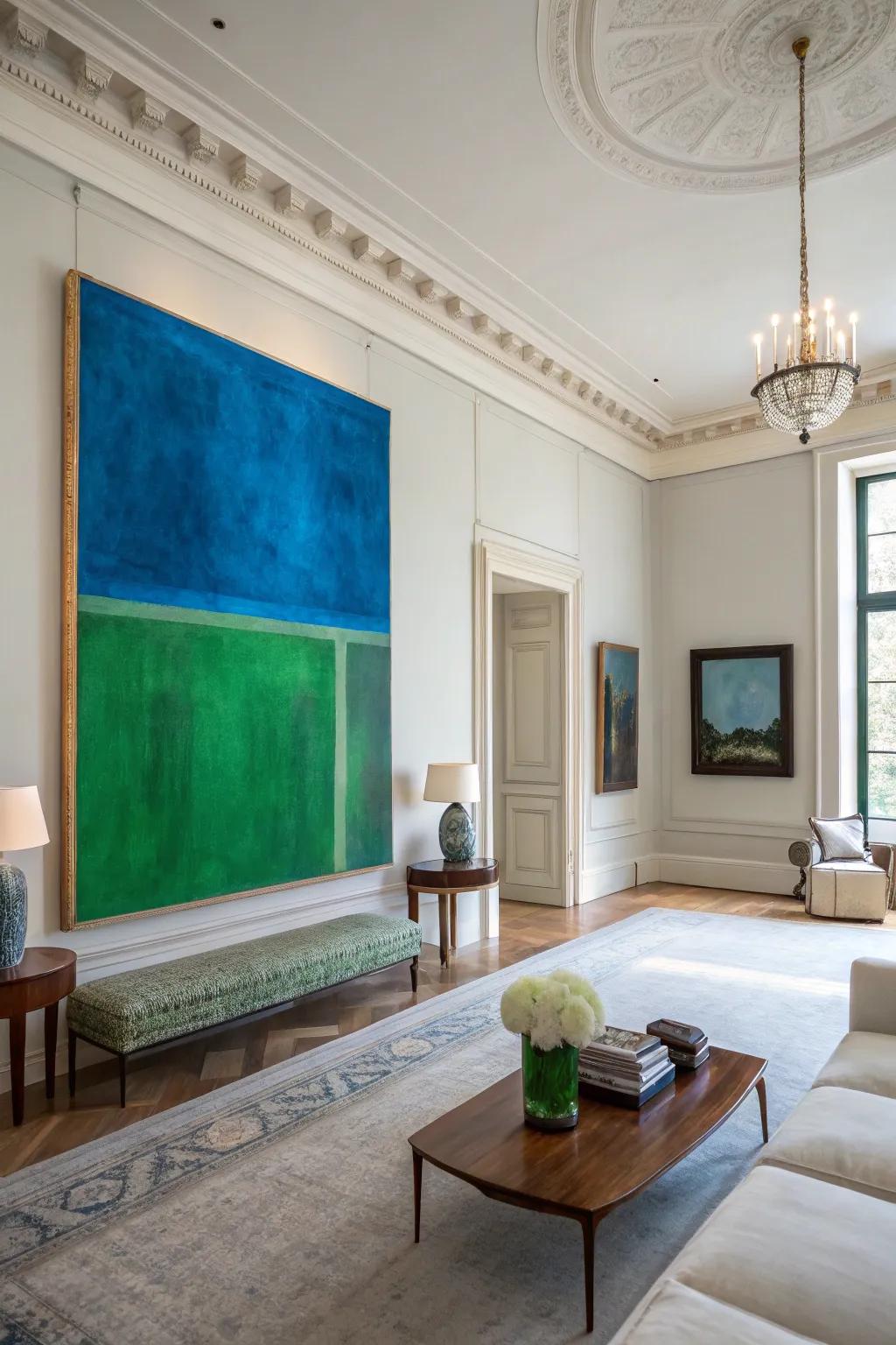 Artwork unifies your palette.