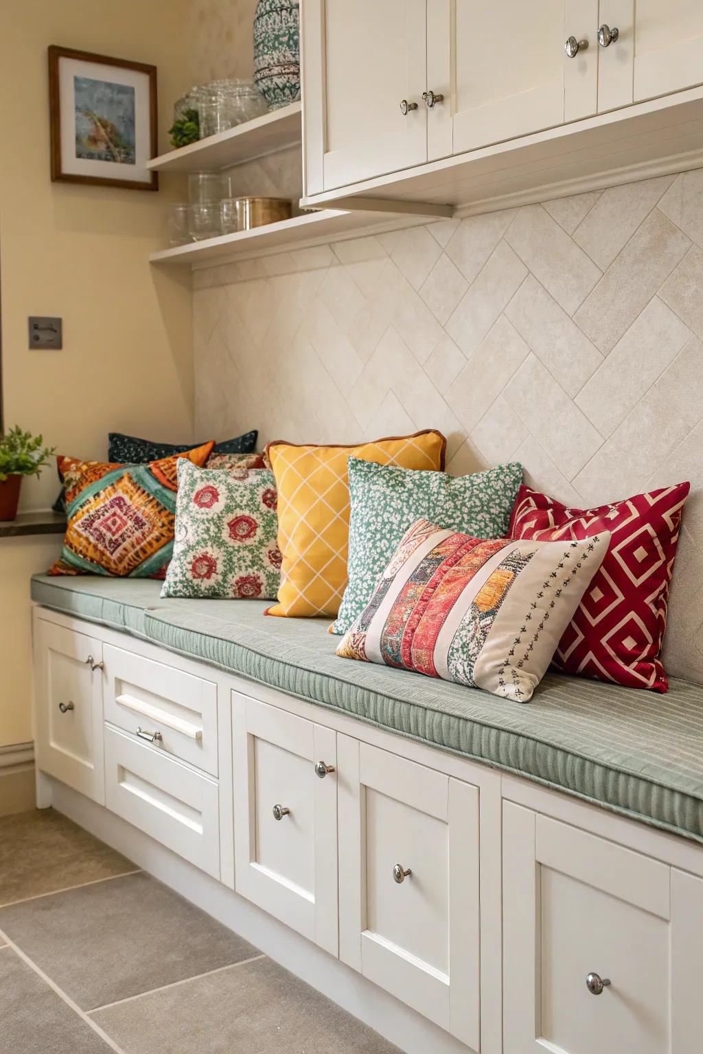 Illuminate your kitchen space with ornamental features.