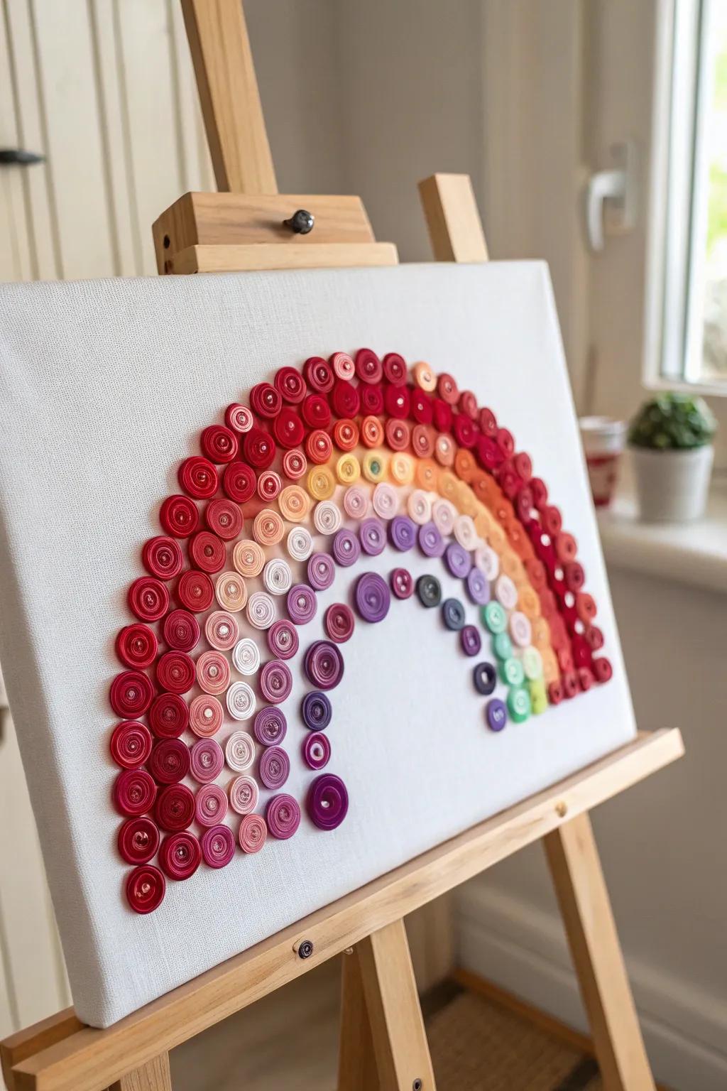 Making a colorful world, one button at a time. 🌈✨