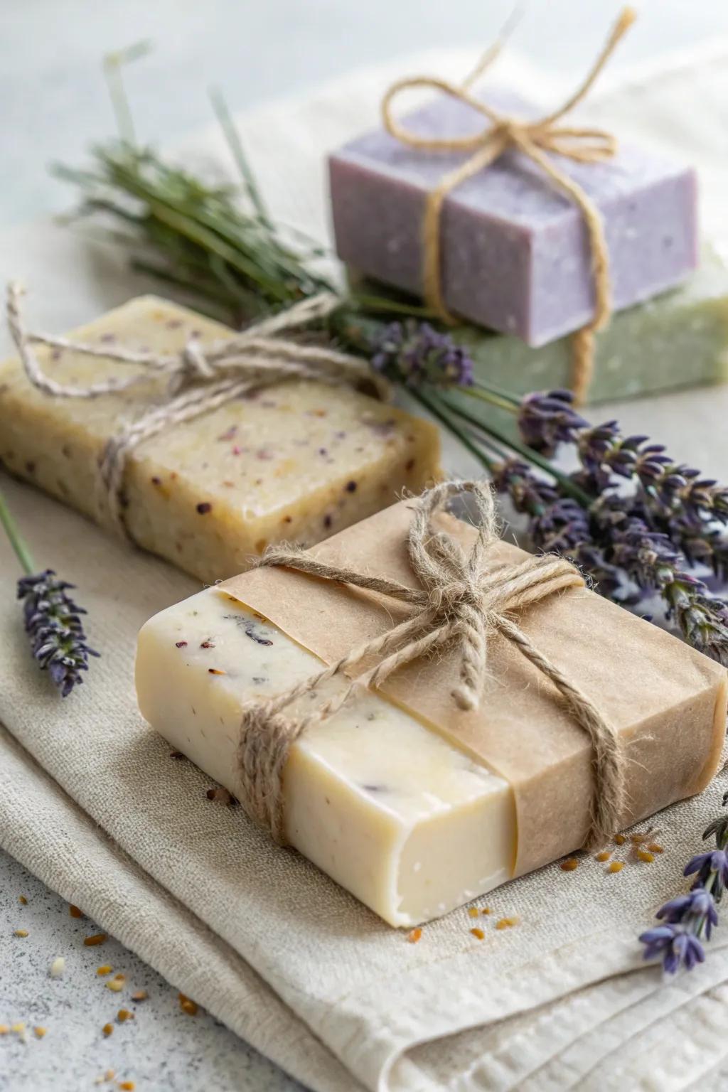 Artisan cleansing bars deliver a hint of luxury in a small package.