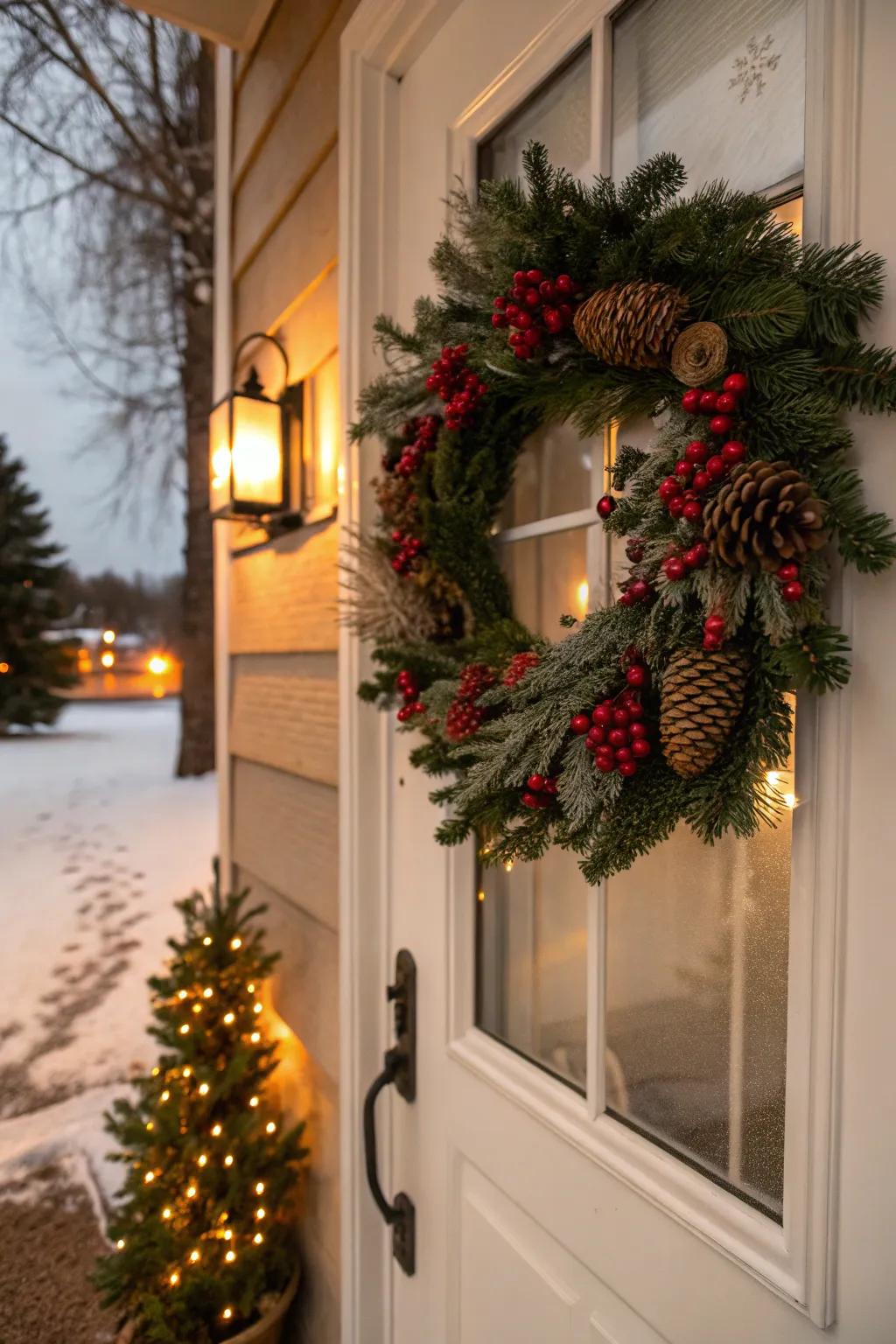 Spread holiday cheer with festive decorations.