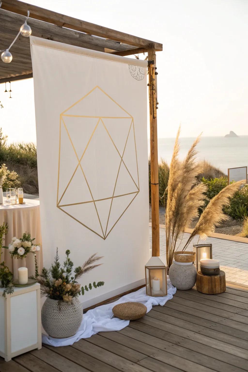 Let your event theme shine through with creative elements!