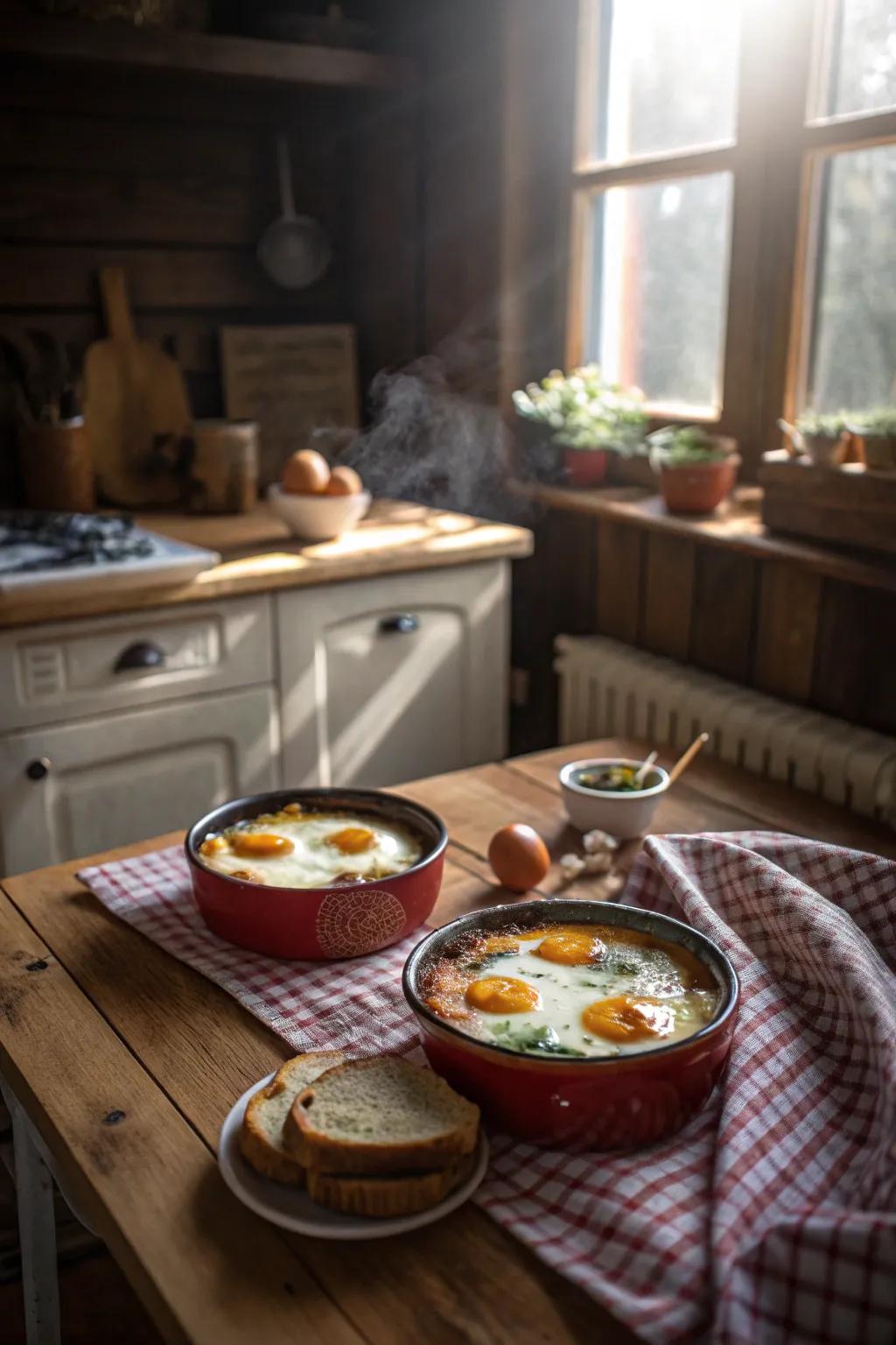 Cloud-like eggs introduce an element of fun to any meal.