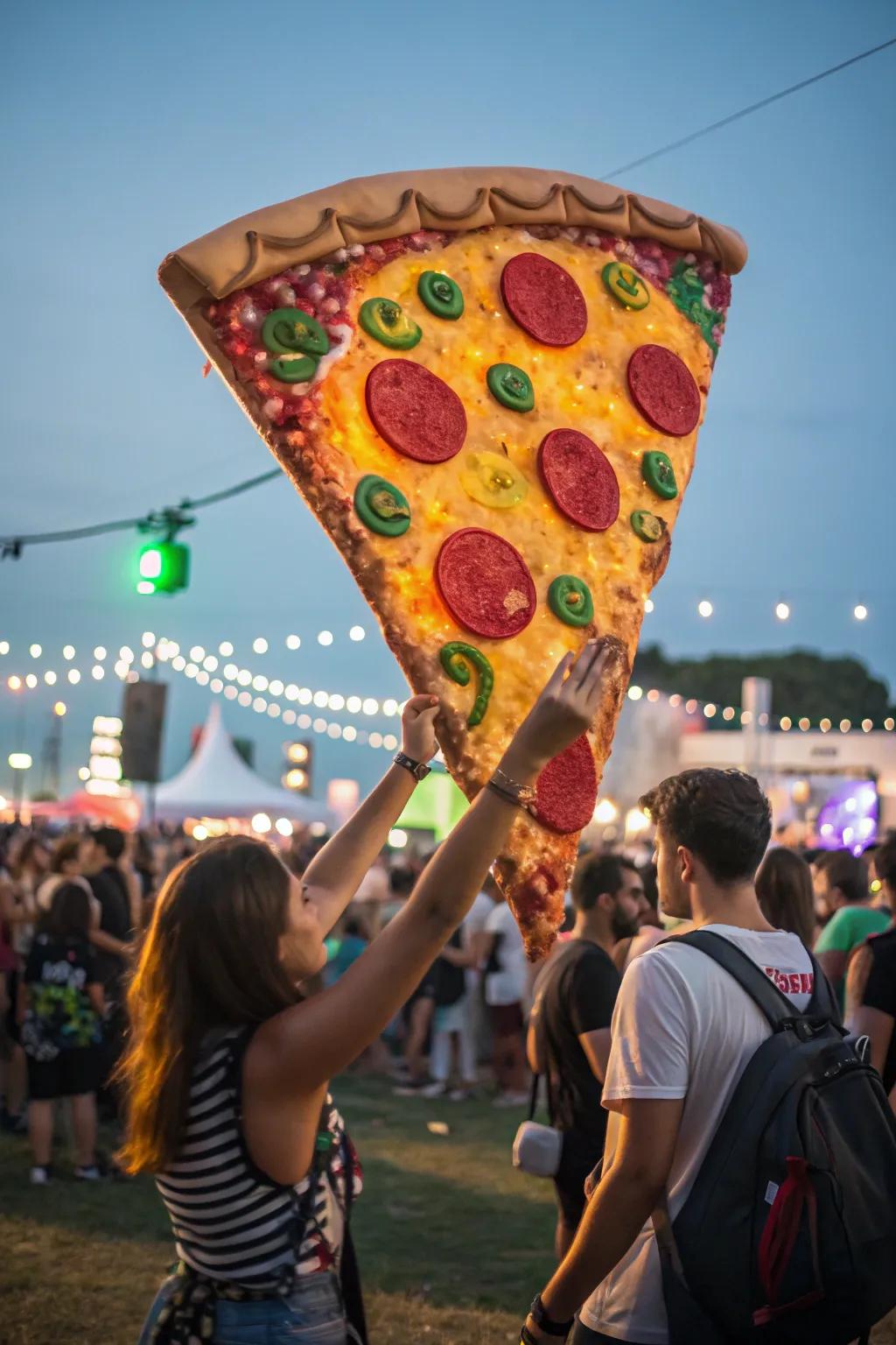 Totems themed around food satisfy both the senses and the cravings.