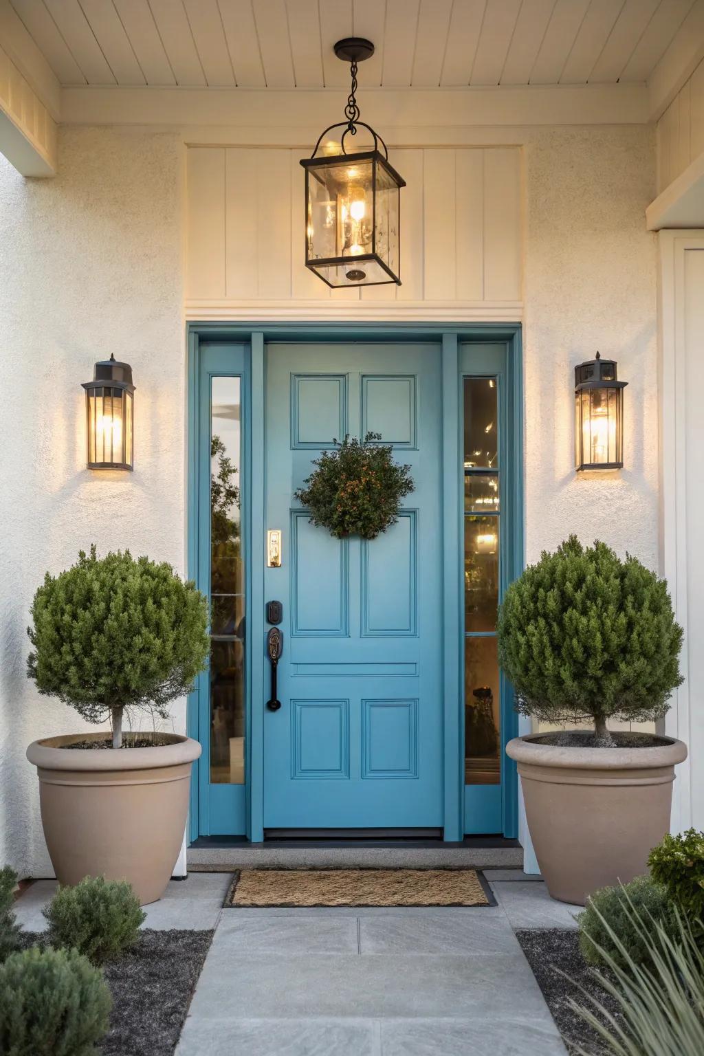 A vibrant entryway sets the tone for your home's style.