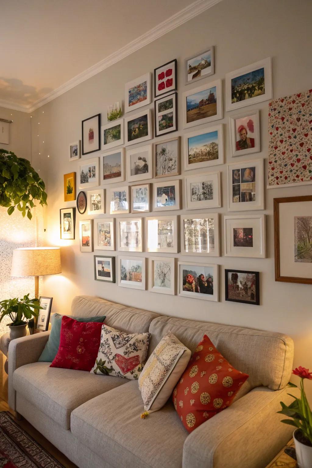 Transform your photos into a captivating gallery wall.