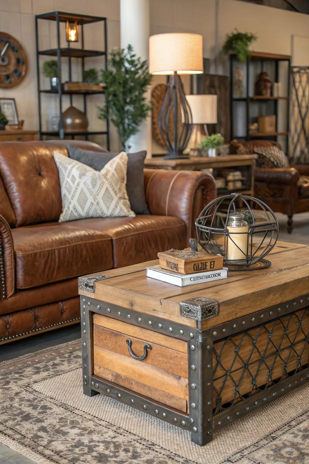 Combining different textures enriches the room with depth and visual interest.