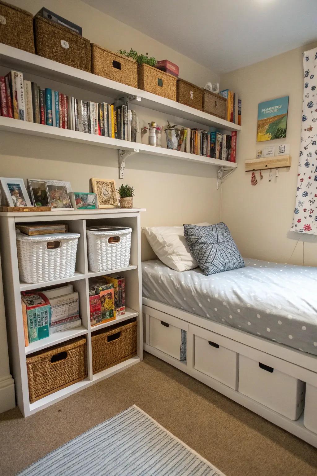 Smart methods for optimizing space.