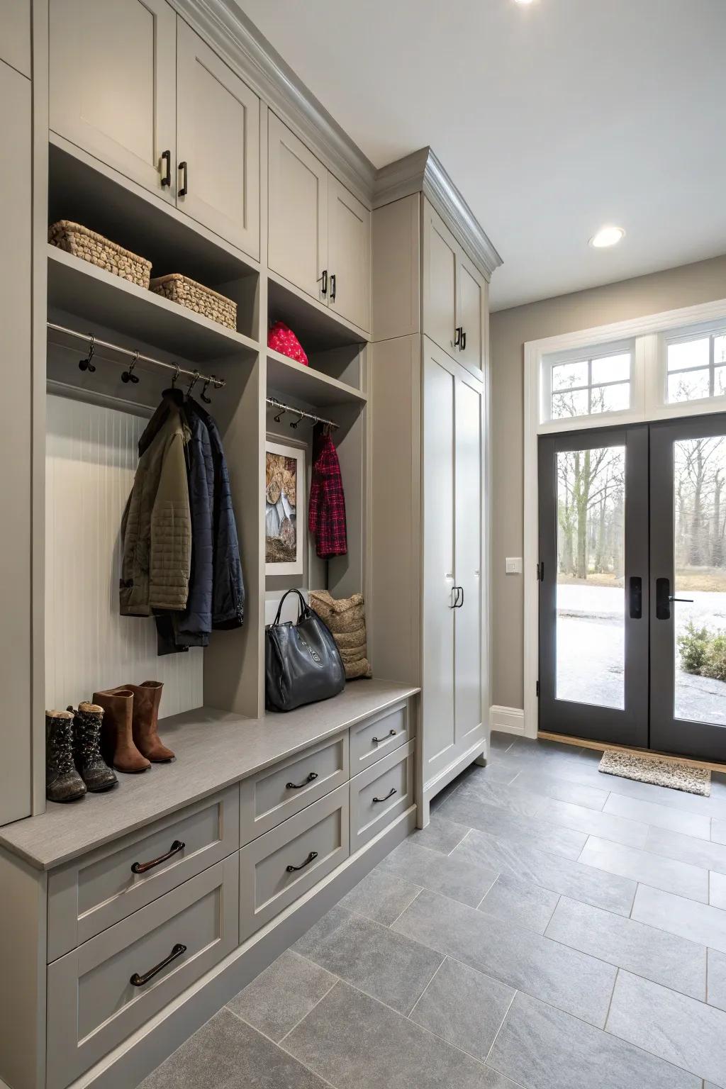 A carefully considered layout maximizes area and practicality.