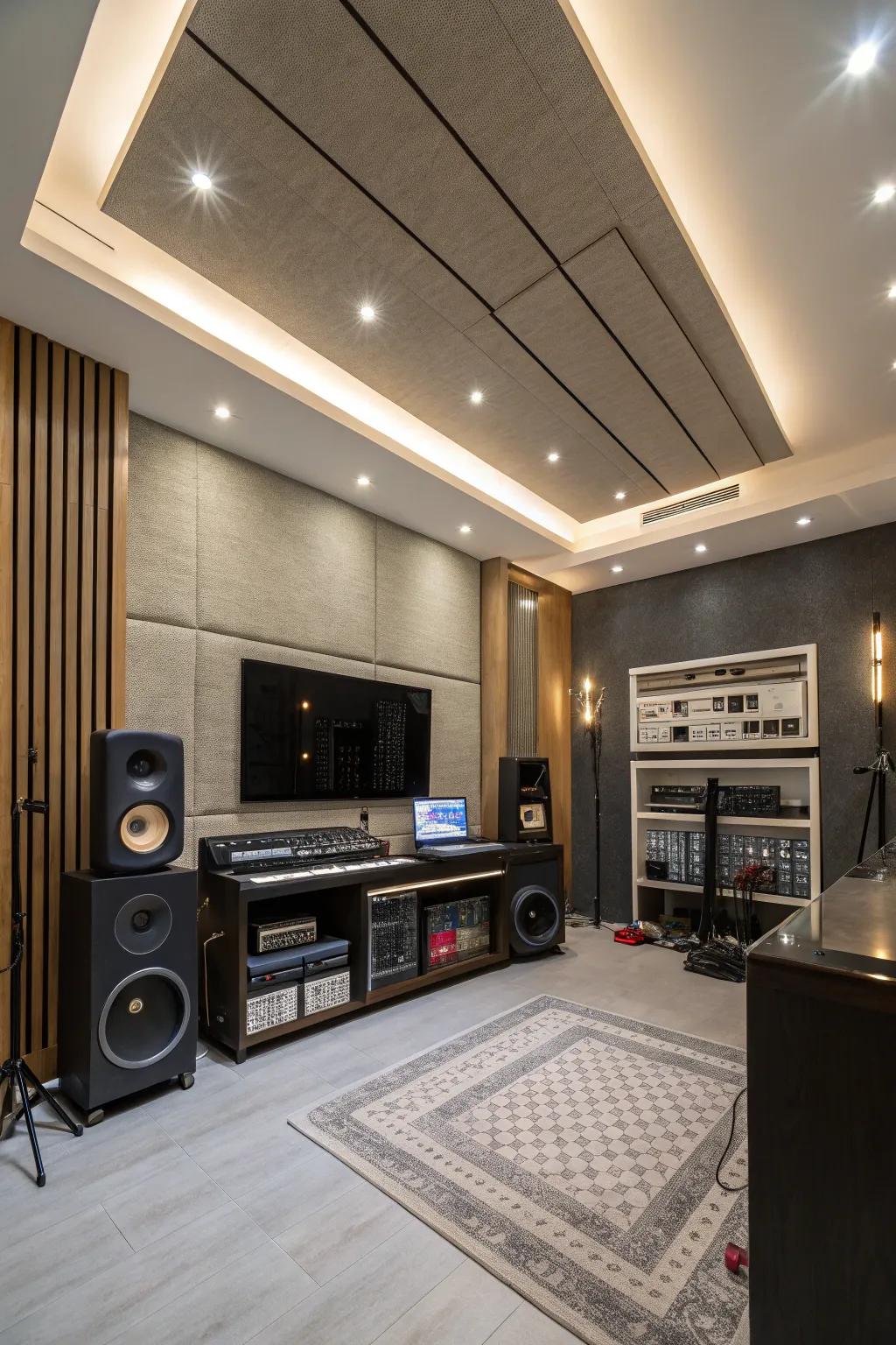 Incorporate equipment seamlessly for a unified appearance.