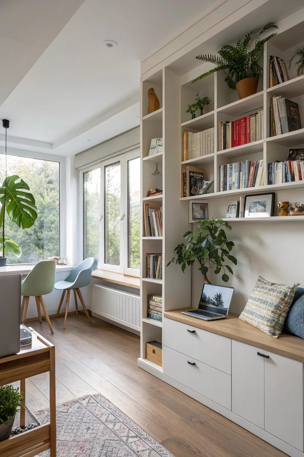 A flexible alcove crafted to adapt to the evolving needs of your family.