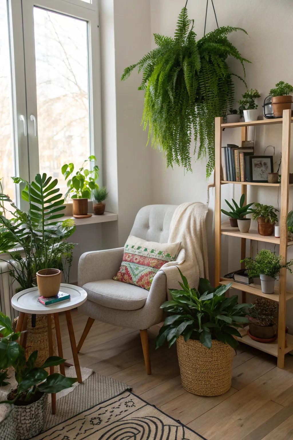 Plants give your living space life.