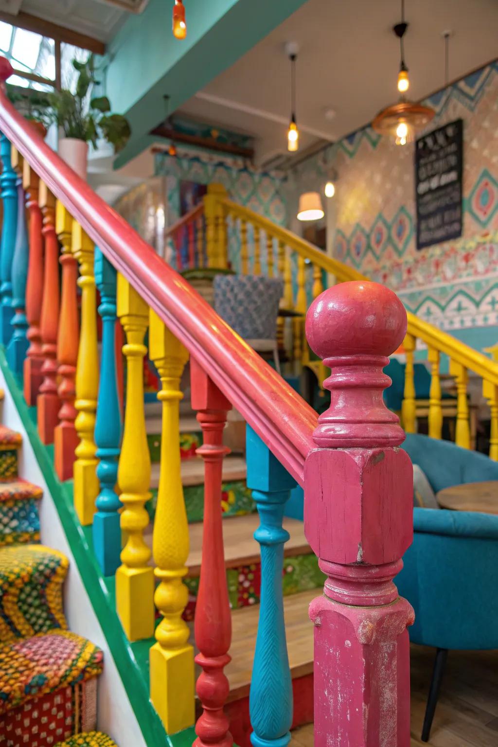 Radiant hues make a daring proclamation.