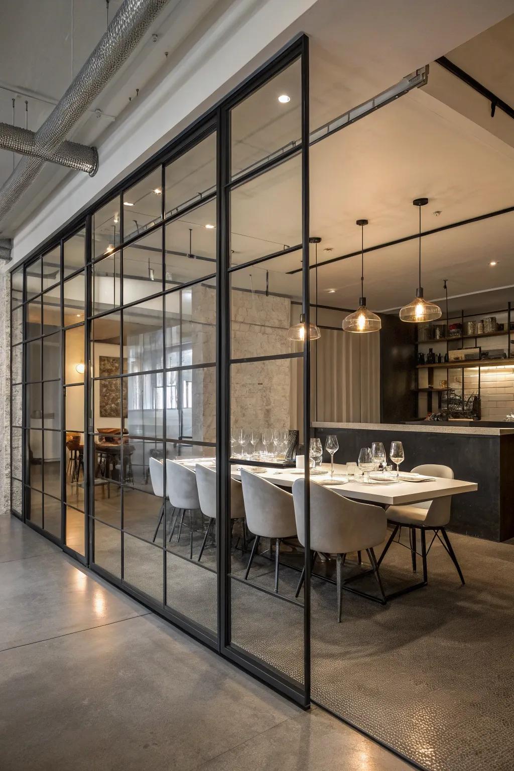 Combine materials for a distinctive and textured appearance.