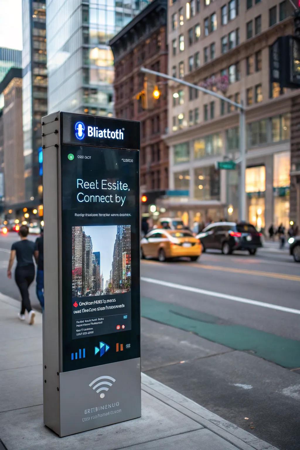 Stay ahead with Bluetooth-enabled property signs.
