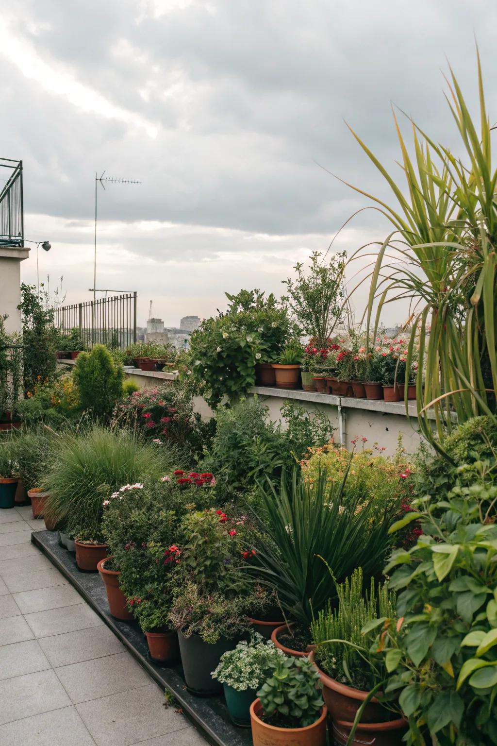 Revolutionize your rooftop embracing a touch of nature.