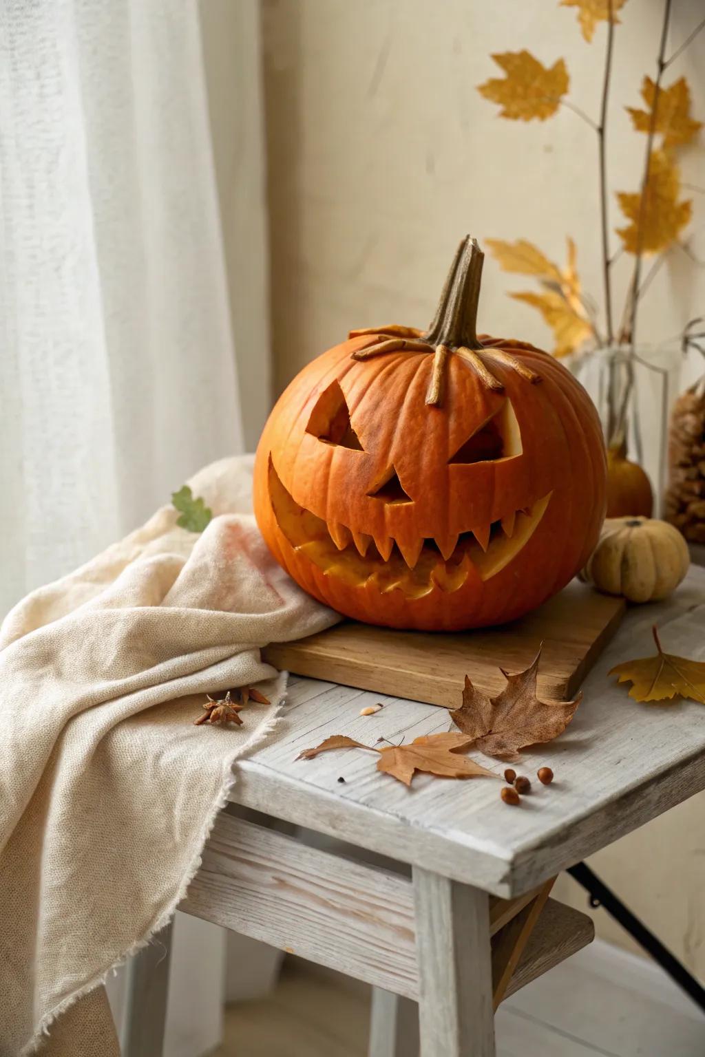 Embrace the chill with a sinister smile this Halloween.