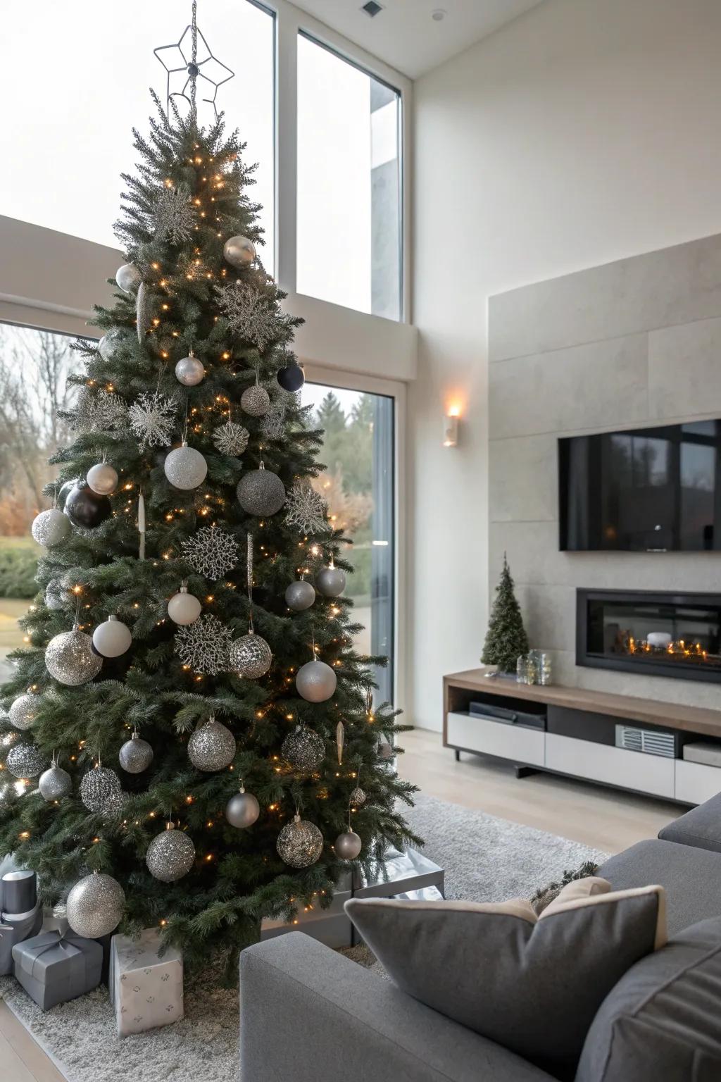 Neutral tones gives a modern elegance.