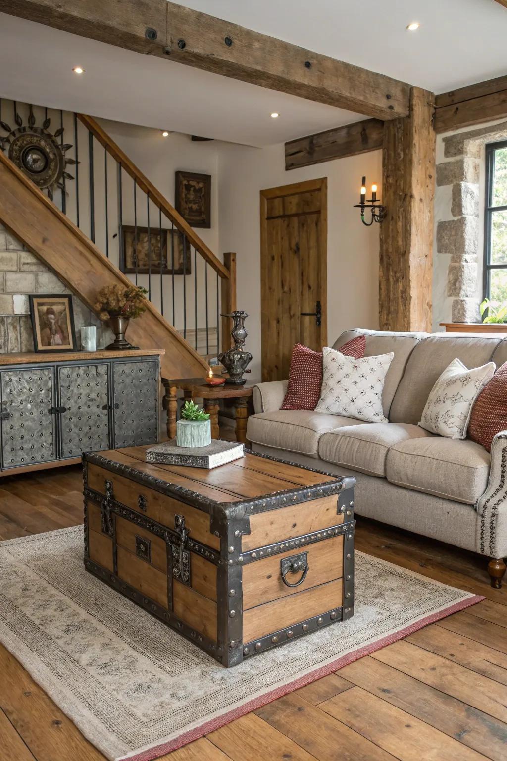 A variety of feels adds richness and interest to simple designs.