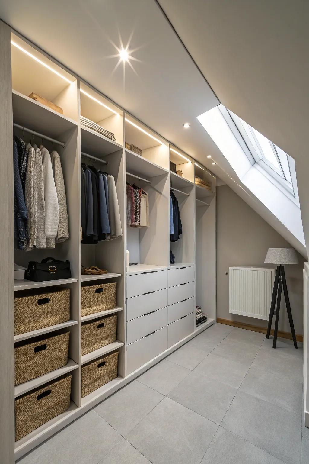 A compact and effective design maintains both practicality and aesthetics.