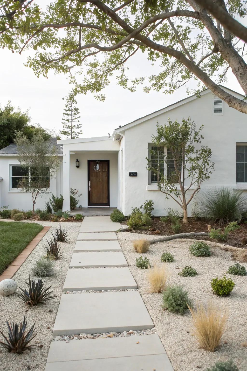 A minimalist design emphasizing simplicity and tranquility.