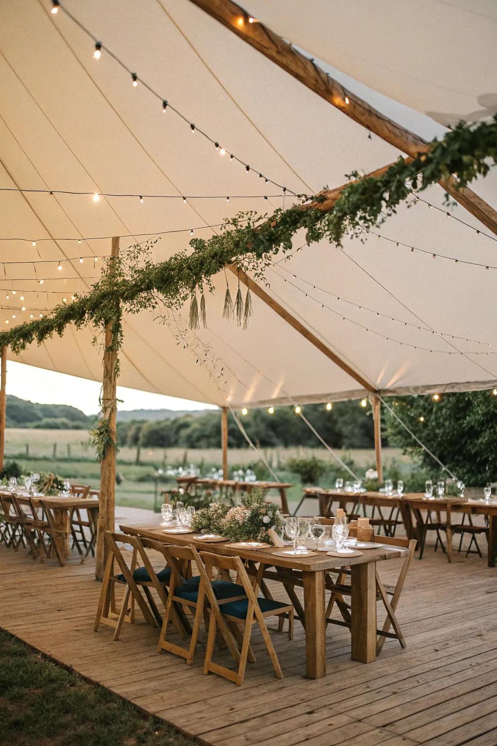 Country-inspired features establish a pleasant and embracing environment.
